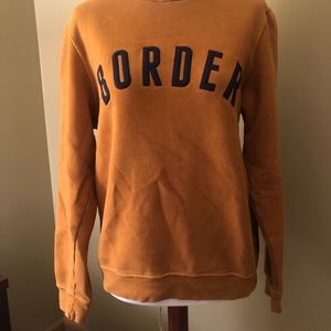 Women’s Barbour Crewneck Sweatshirt Yellow Size Small